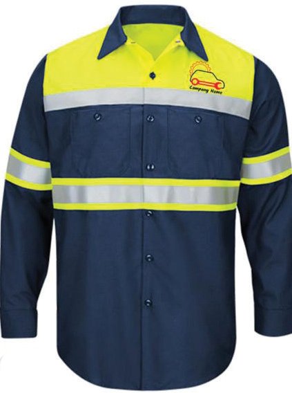 Two-tone work uniform