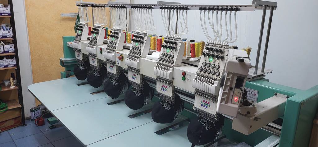 Computerised embroidery machines