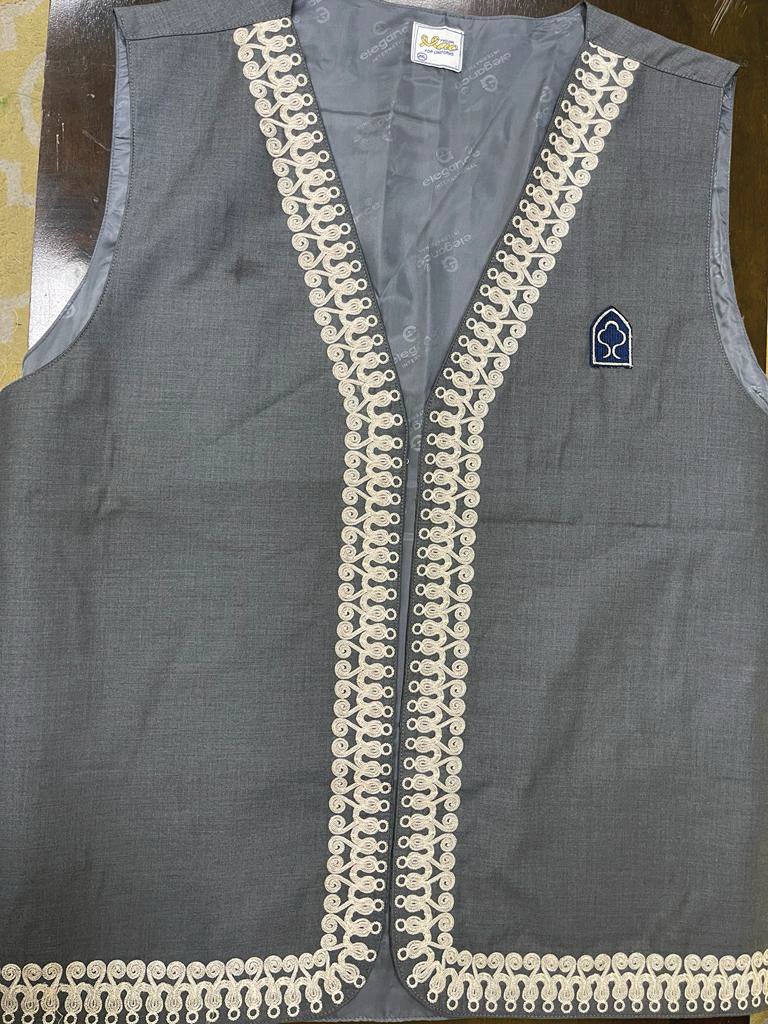Traditional embroidered vest