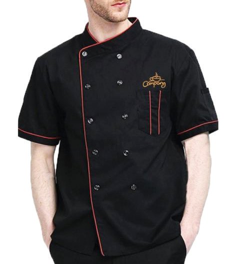 Chef coat — black