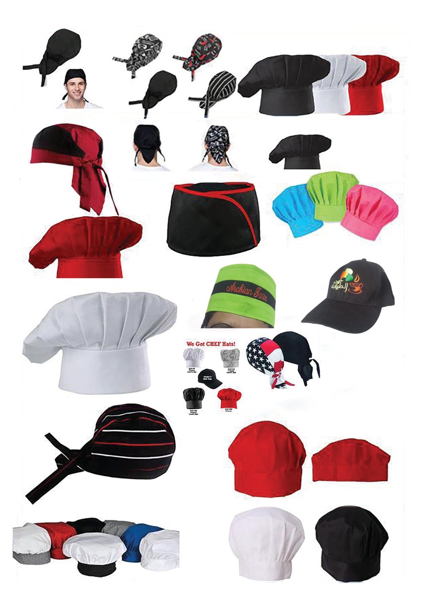 Chef hats collection