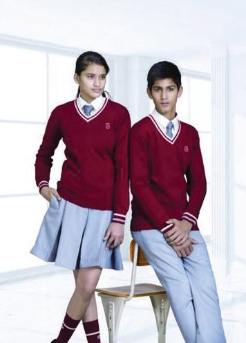 School winter uniform